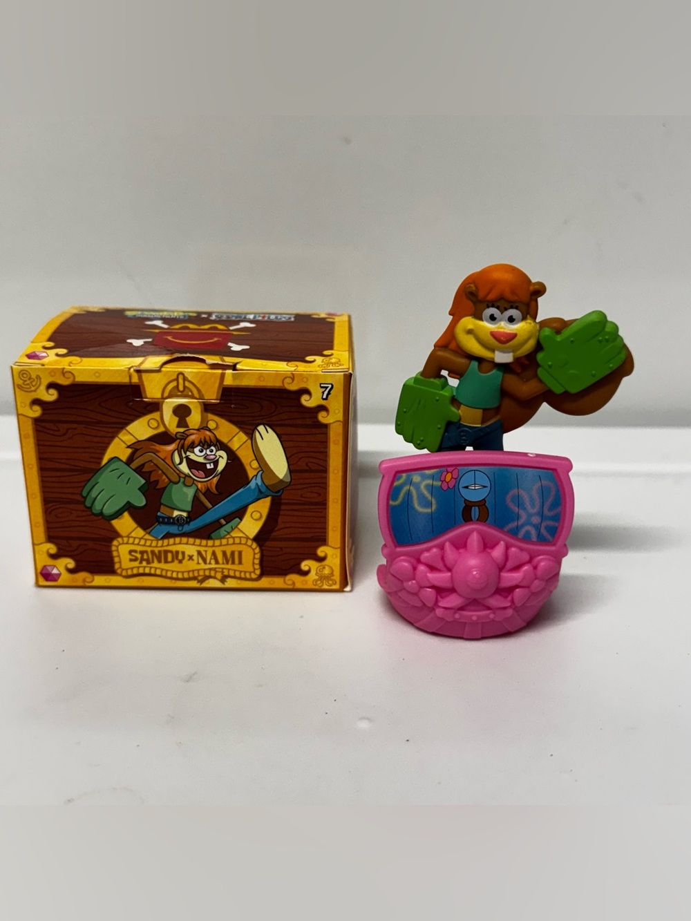 McDonald's One Piece Happy Meal Sandy Cheeks x Nami Figure